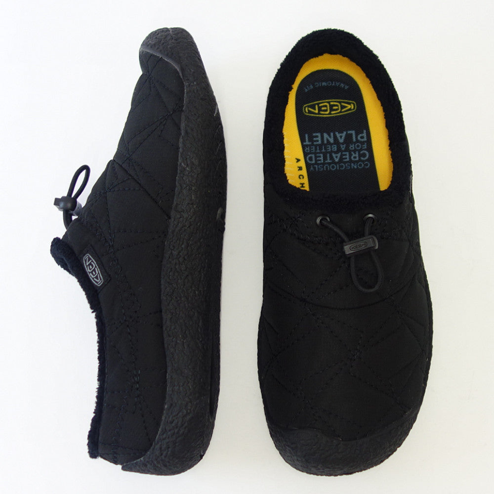 キーン KEEN ハウザー スリー スライド 1025540 Black / Black(レディース) ソフトで温かみのあるリラックスクロッグ 「靴」