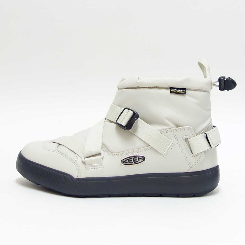 キーン KEEN HOODZERRA WP フッドゼラ ウォータープルーフ 1025602 Star White/Silver Birch(レディース) 防水 ショートブーツ ウォーキング 「靴」