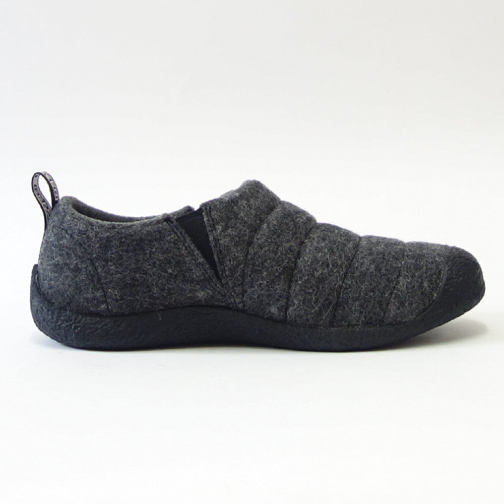 キーン KEEN  ハウザー ツー 1025620 Grey Felt/Black(レディース) ソフトなナイロン素材 温かみのあるスリッポンシューズ「靴」