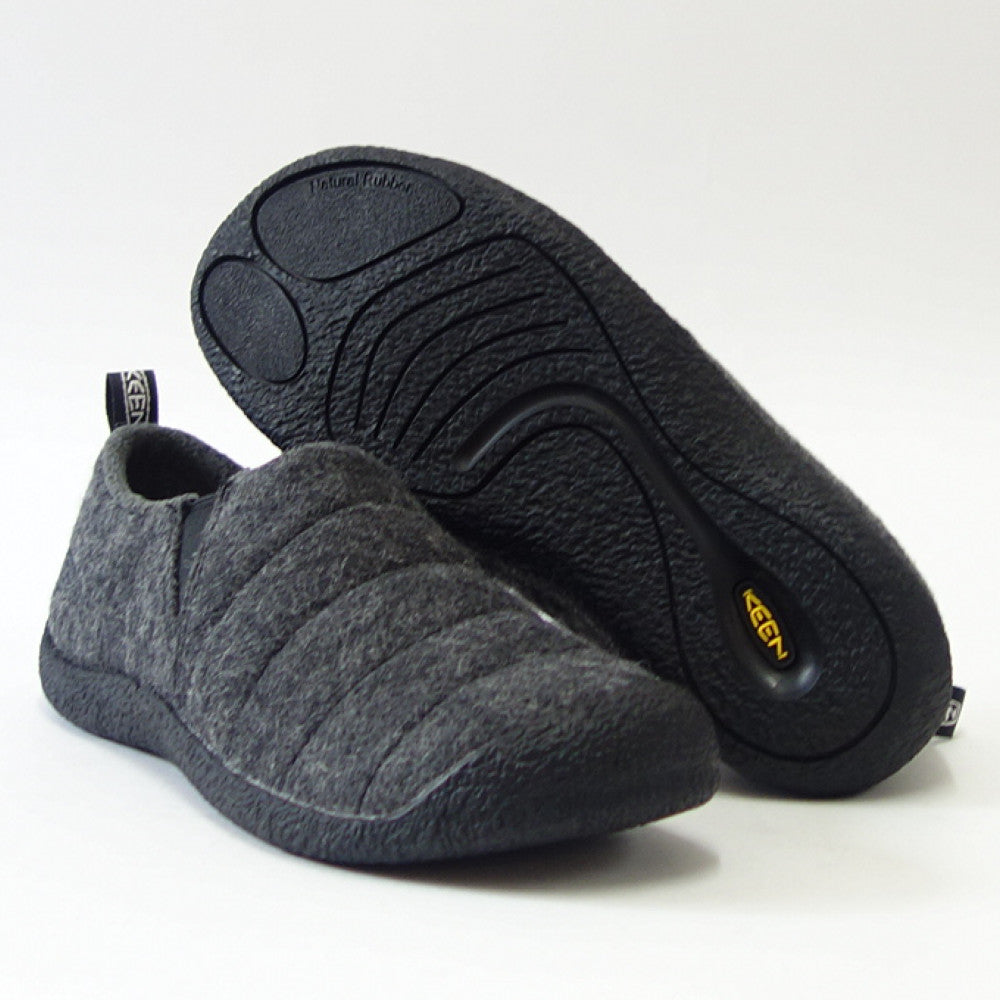 キーン KEEN  ハウザー ツー 1025620 Grey Felt/Black(レディース) ソフトなナイロン素材 温かみのあるスリッポンシューズ「靴」