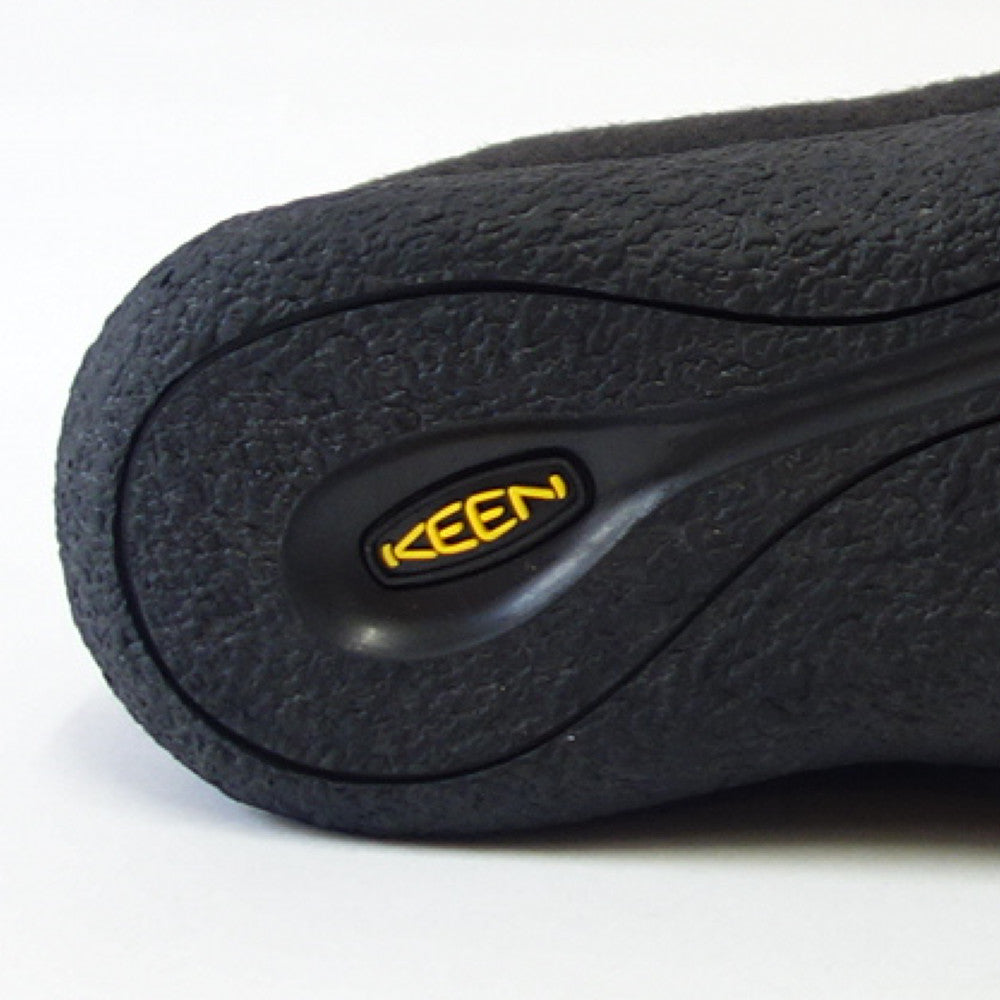 キーン KEEN ハウザー ツー 1025624 Black Felt(メンズ)ソフトなフェルト素材 温かみのあるスリッポンシューズ「靴」