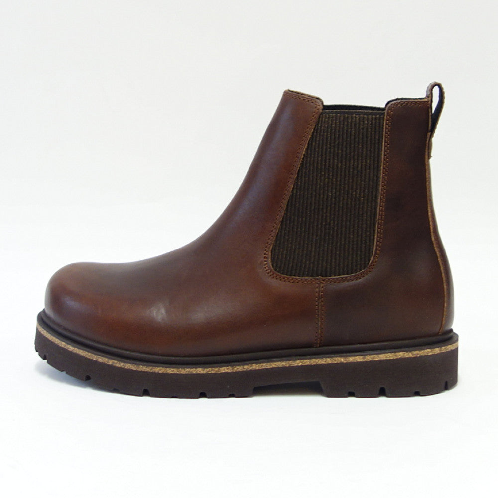 ビルケンシュトック BIRKENSTOCK Highwood Slip On Mid(メンズ) 1025718(チョコレート) チェルシーブーツ アンクルブーツ 「靴」