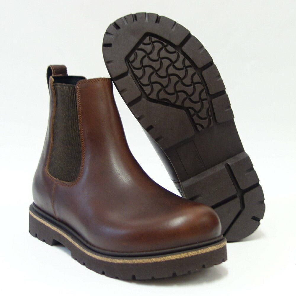 ビルケンシュトック BIRKENSTOCK Highwood Slip On Mid(メンズ) 1025718(チョコレート) チェルシーブーツ アンクルブーツ 「靴」