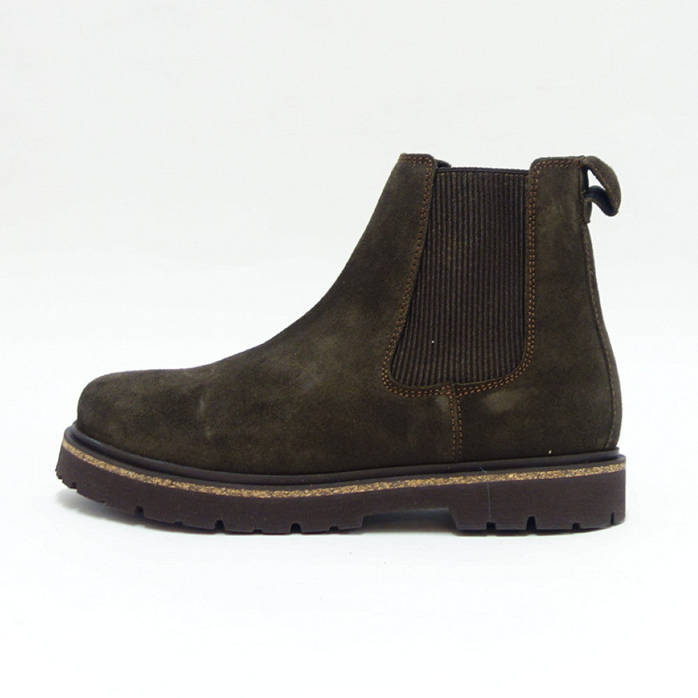 ビルケンシュトック BIRKENSTOCK Highwood Slip On Mid(レディース) 1025756(スエード/モカ) チェルシーブーツ アンクルブーツ 「靴」