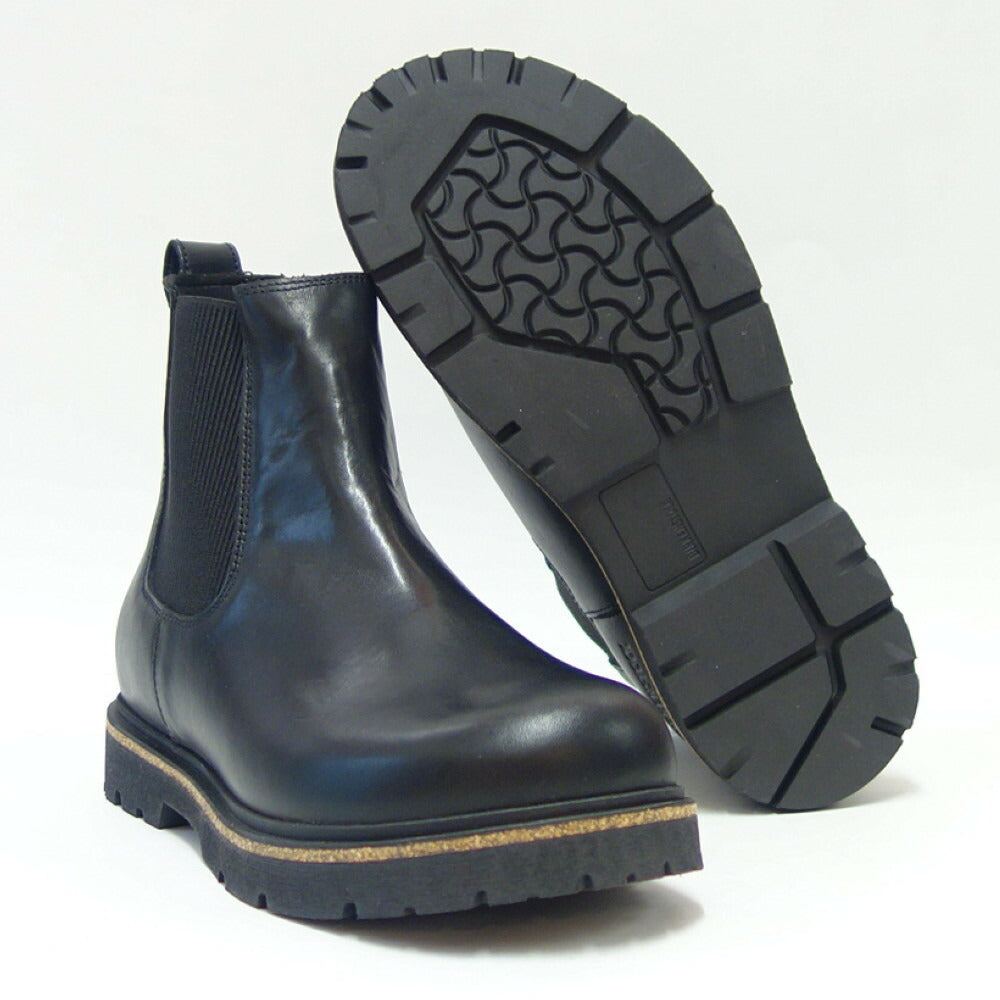 ビルケンシュトック BIRKENSTOCK Highwood Slip On Mid(メンズ) 1025764(ブラック) チェルシーブーツ アンクルブーツ 「靴」