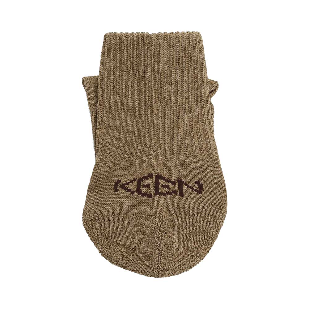 KEEN キーン ワシ ソックス クウォーター (ユニセックス) カラー:White(1025735) ・ New Black(1025739) ・ Brindle/Coffeebean(1025919) 日本製 靴下 アウトドア ウォーキング ハイキング
