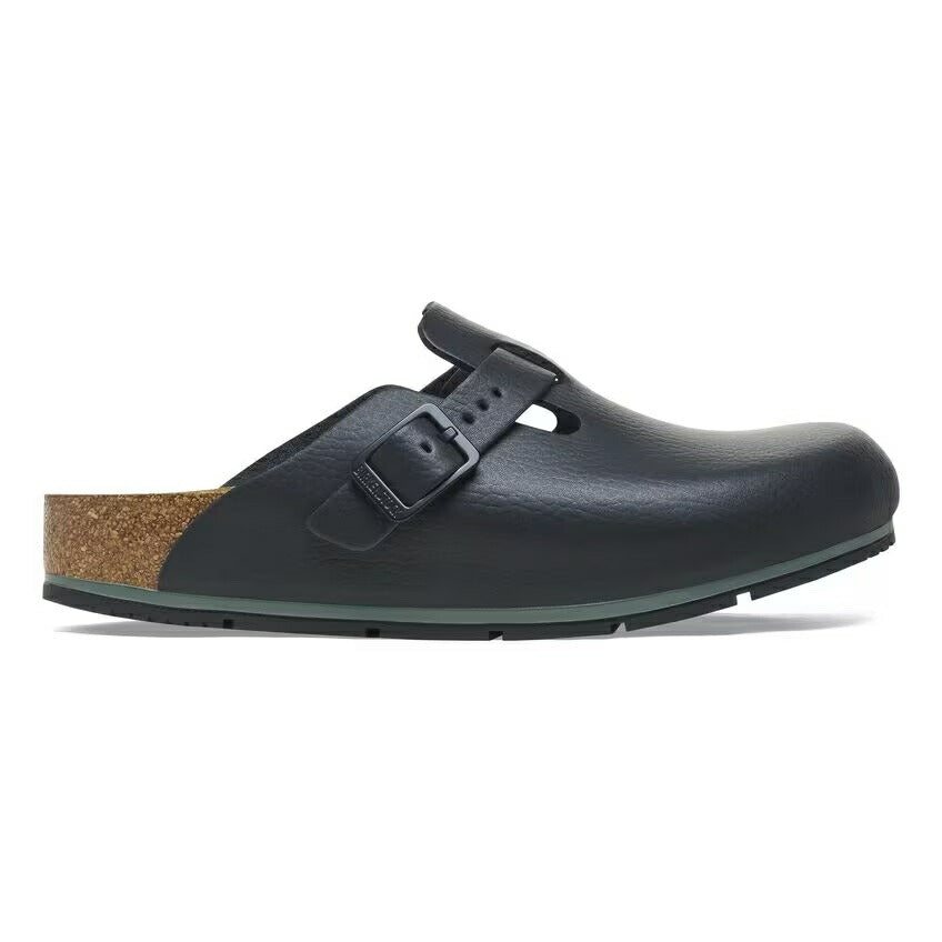 ビルケンシュトックBIRKENSTOCKプロフェッショナルBostonPRO(ボストンプロ)1026222ブラック(レディースサンダル)ナローフィット天然皮革クロッグサボ医療厨房仕事履き「靴」
