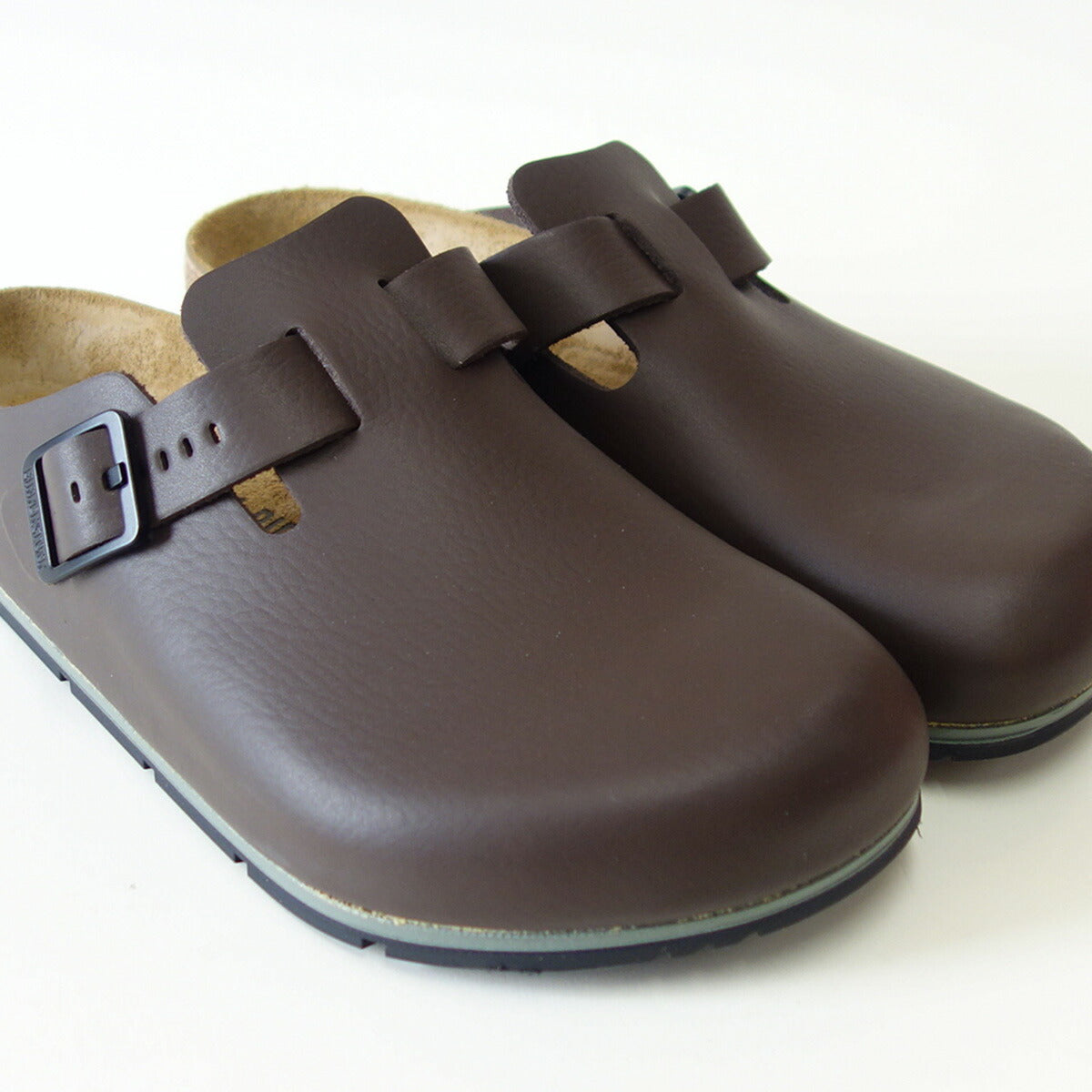 ビルケンシュトックBIRKENSTOCKプロフェッショナルBostonPRO(ボストンプロ)1026187ジャバ(メンズサンダル)レギュラーフィット天然皮革クロッグサボ医療厨房仕事履き「靴」