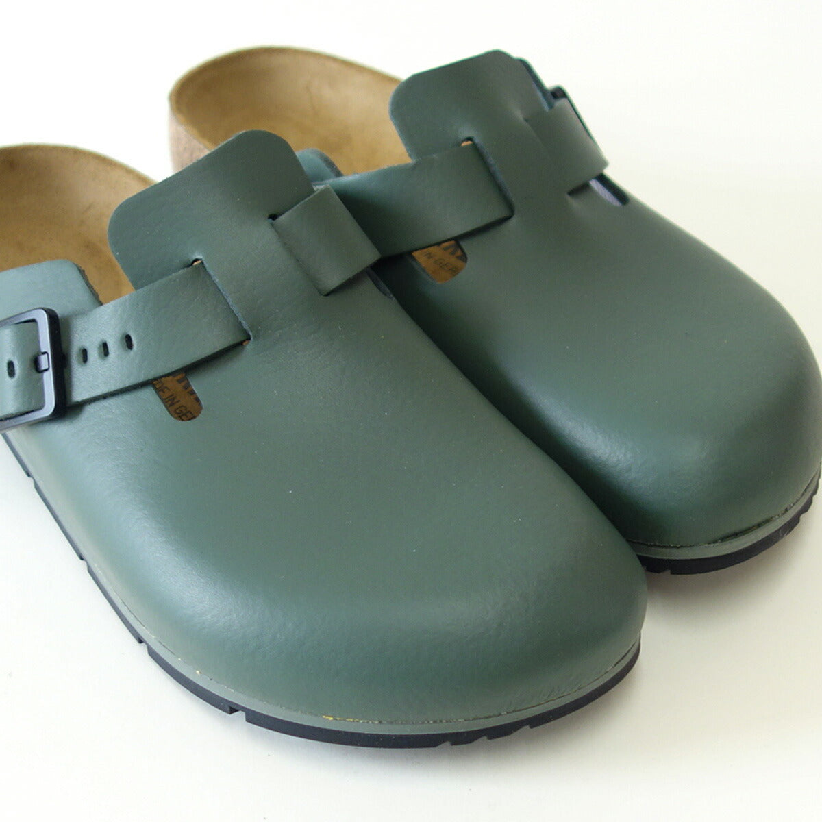 ビルケンシュトックBIRKENSTOCKプロフェッショナルBostonPRO(ボストンプロ)1026081タイム(メンズサンダル)レギュラーフィット天然皮革クロッグサボ医療厨房仕事履き「靴」