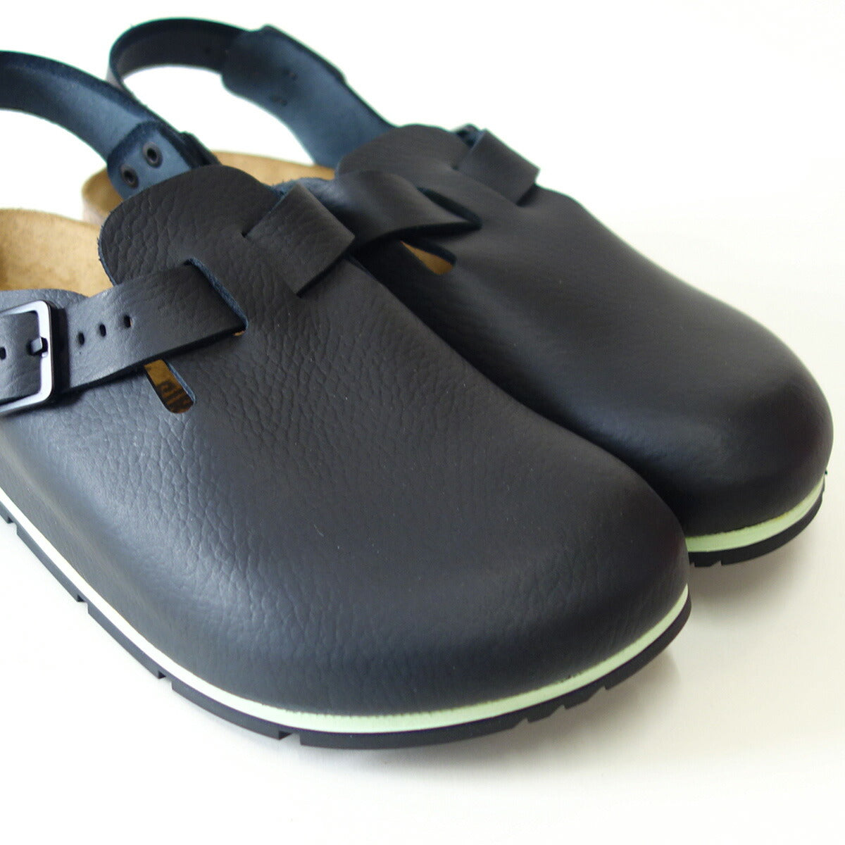 ビルケンシュトックBIRKENSTOCKプロフェッショナルTokioPRO(トキオプロ)1025986ブラック(メンズサンダル)レギュラーフィット天然皮革クロッグサボ医療厨房仕事履き「靴」