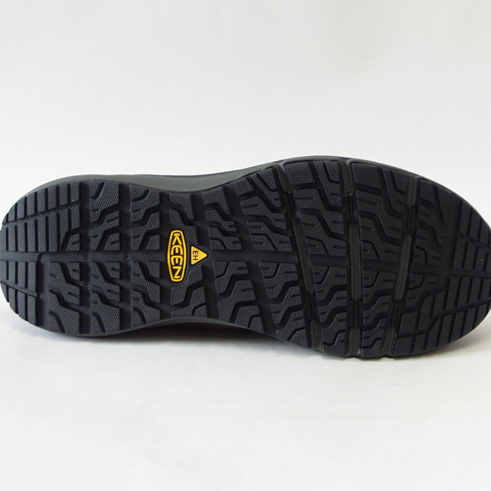KEEN キーン ヴィスタ エナジー シフト(カーボンファイバートゥ) ワークシューズ 1026362(メンズ)カラー:Black/Evening Primrose 工事現場 アウトドア ウォーキングシューズ ハイキングシューズ「靴」