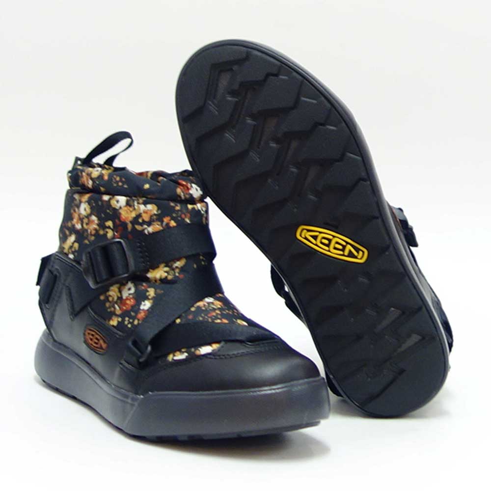 【SALE 30%OFF】 キーン KEEN HOODZERRA WP フッドゼラ ウォータープルーフ 1026674 マルチ/ブラック(レディース) 防水 ショートブーツ ウォーキング 「靴」