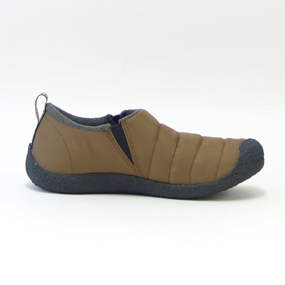 キーン KEEN ハウザー ツー 1026859 Dark Earth / Black(メンズ)ソフトなナイロン素材 温かみのあるスリッポンシューズ「靴」