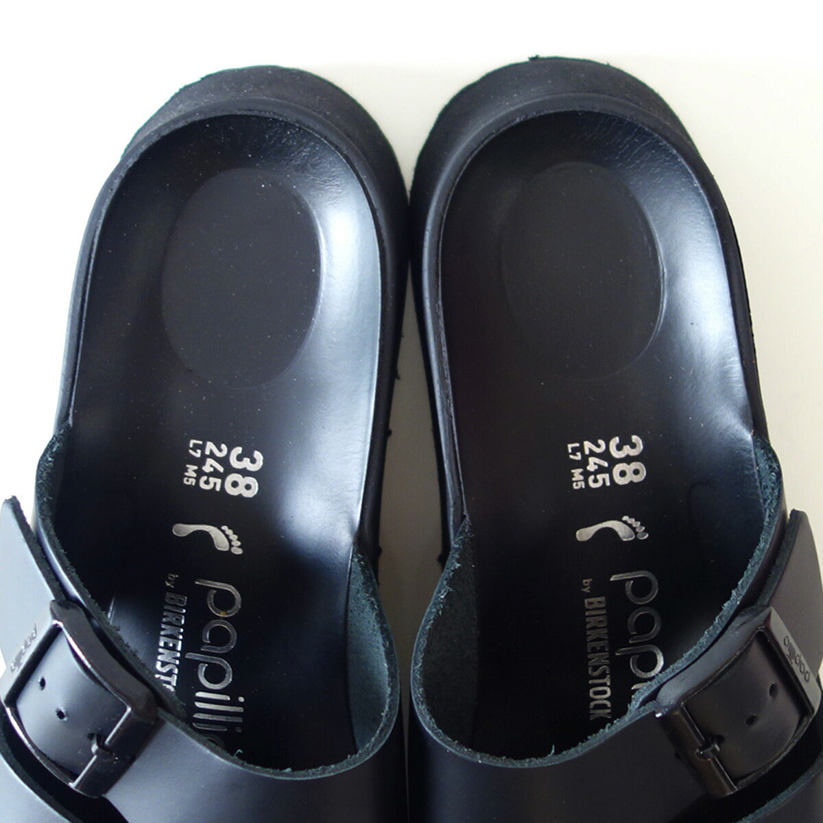 papilliobyBIRKENSTOCKビルケンシュトックAlmina(アルミナ)ブラック1026872(ナロー幅狭)厚底ドイツ生まれの快適サンダル「靴」