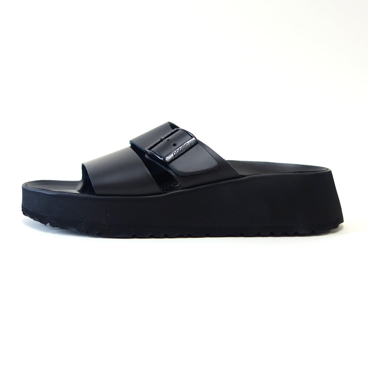 papilliobyBIRKENSTOCKビルケンシュトックAlmina(アルミナ)ブラック1026872(ナロー幅狭)厚底ドイツ生まれの快適サンダル「靴」