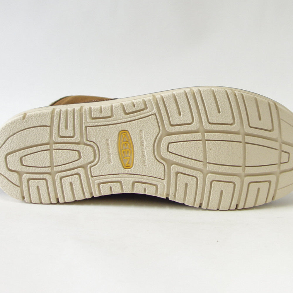 KEEN キーン サンノゼ シックス(ソフトトゥ) ワークブーツ 1027119(メンズ)カラー:Coffee Bean/Star White 工事現場 アウトドア ウォーキングシューズ ハイキングシューズ「靴」