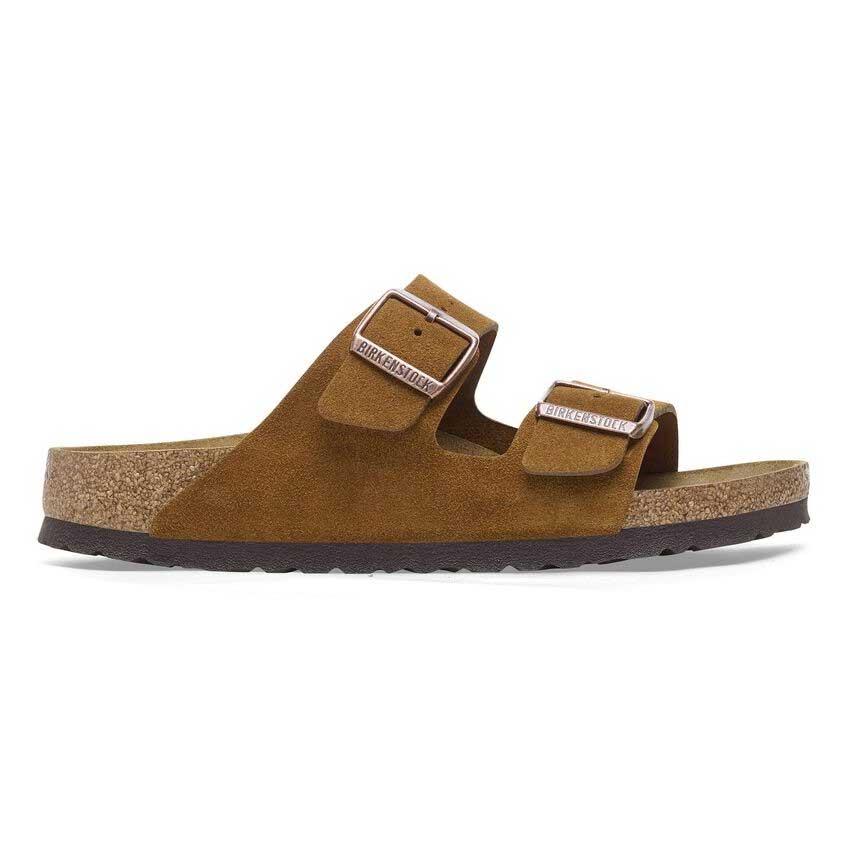 BIRKENSTOCKビルケンシュトックARIZONA(アリゾナ)スエードレザーミンク1027162(ナローフィット幅狭)レディースサンダル「靴」