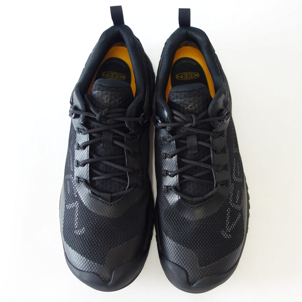 KEEN キーン NXIS EVO WP 1027193 ネクシス エヴォ ウォータープルーフ カラー:ブラック ライトハイキングシューズ ウォーキング トレッキング トラベル(メンズ)「靴」