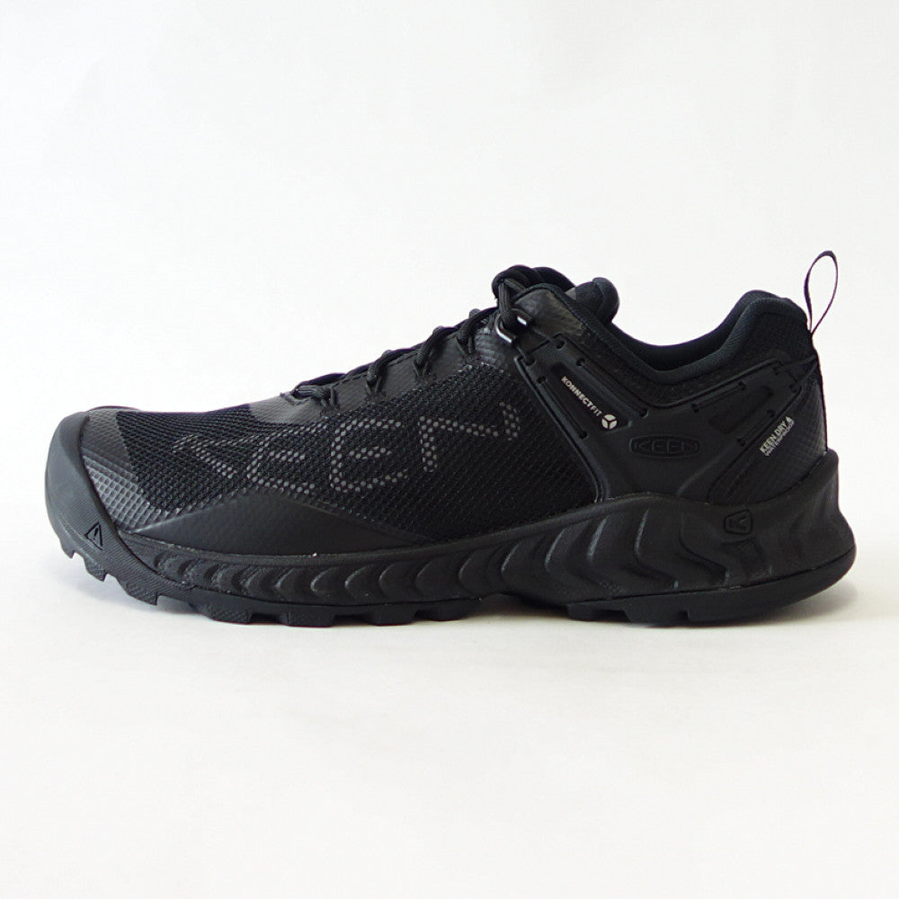 KEEN キーン NXIS EVO WP 1027193 ネクシス エヴォ ウォータープルーフ カラー:ブラック ライトハイキングシューズ ウォーキング トレッキング トラベル(メンズ)「靴」