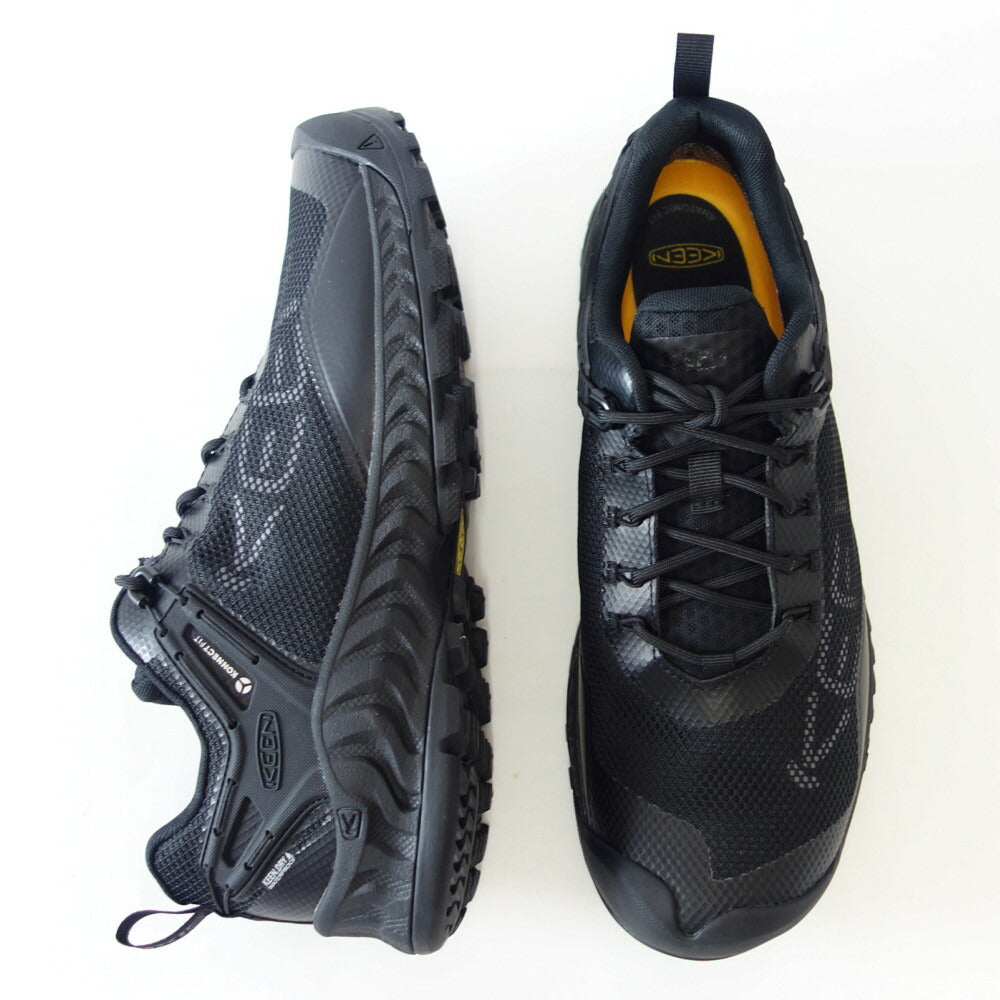 KEEN キーン NXIS EVO WP 1027193 ネクシス エヴォ ウォータープルーフ カラー:ブラック ライトハイキングシューズ ウォーキング トレッキング トラベル(メンズ)「靴」