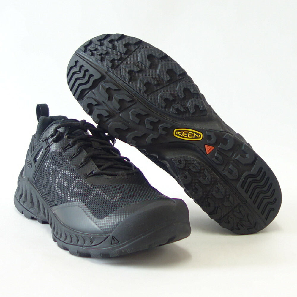 KEEN キーン NXIS EVO WP 1027193 ネクシス エヴォ ウォータープルーフ カラー:ブラック ライトハイキングシューズ ウォーキング トレッキング トラベル(メンズ)「靴」