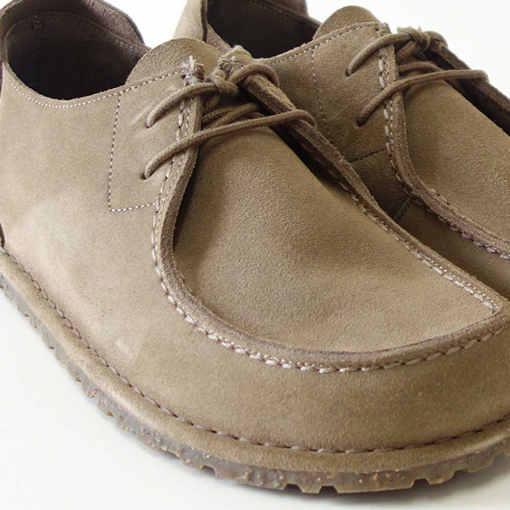 ビルケンシュトックBIRKENSTOCKUTTILACE(ウッティレース)レディース(幅狭)1027321(ベロアレザー/グレイトープ)スニーカーコンフォートフラットシューズ「靴」