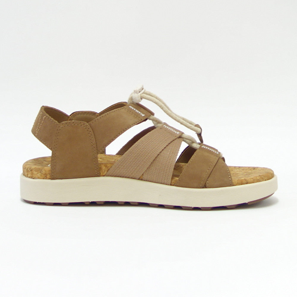 【SALE 30%OFF】 KEEN キーン ELLE MIXED STRAP エル ミックスド ストラップ (レディースサンダル) コンフォートサンダル (FAWN 1027278) (BLACK 1027279 (TOASTED COCONUT 1027280)「靴」