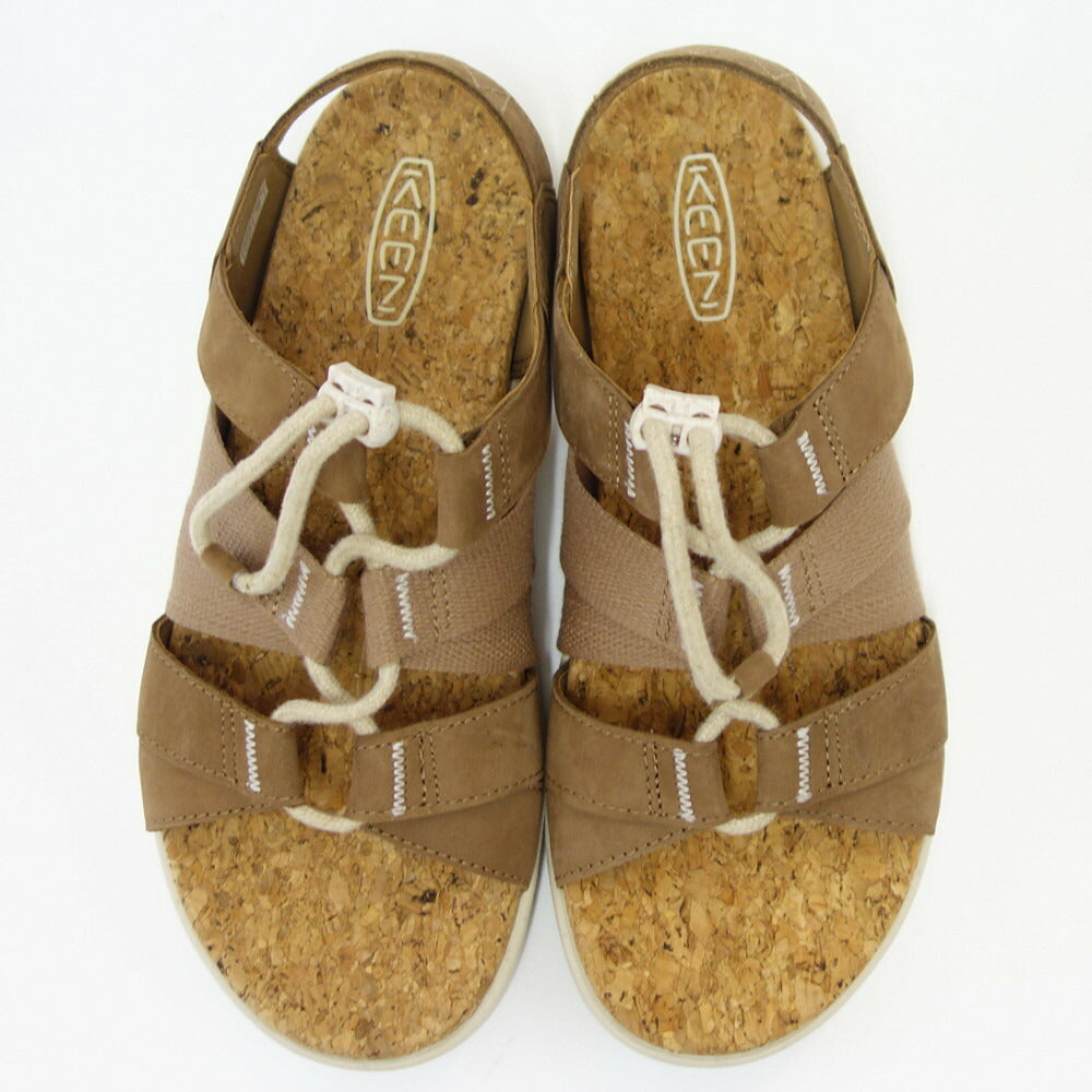 【SALE 30%OFF】 KEEN キーン ELLE MIXED STRAP エル ミックスド ストラップ (レディースサンダル) コンフォートサンダル (FAWN 1027278) (BLACK 1027279 (TOASTED COCONUT 1027280)「靴」