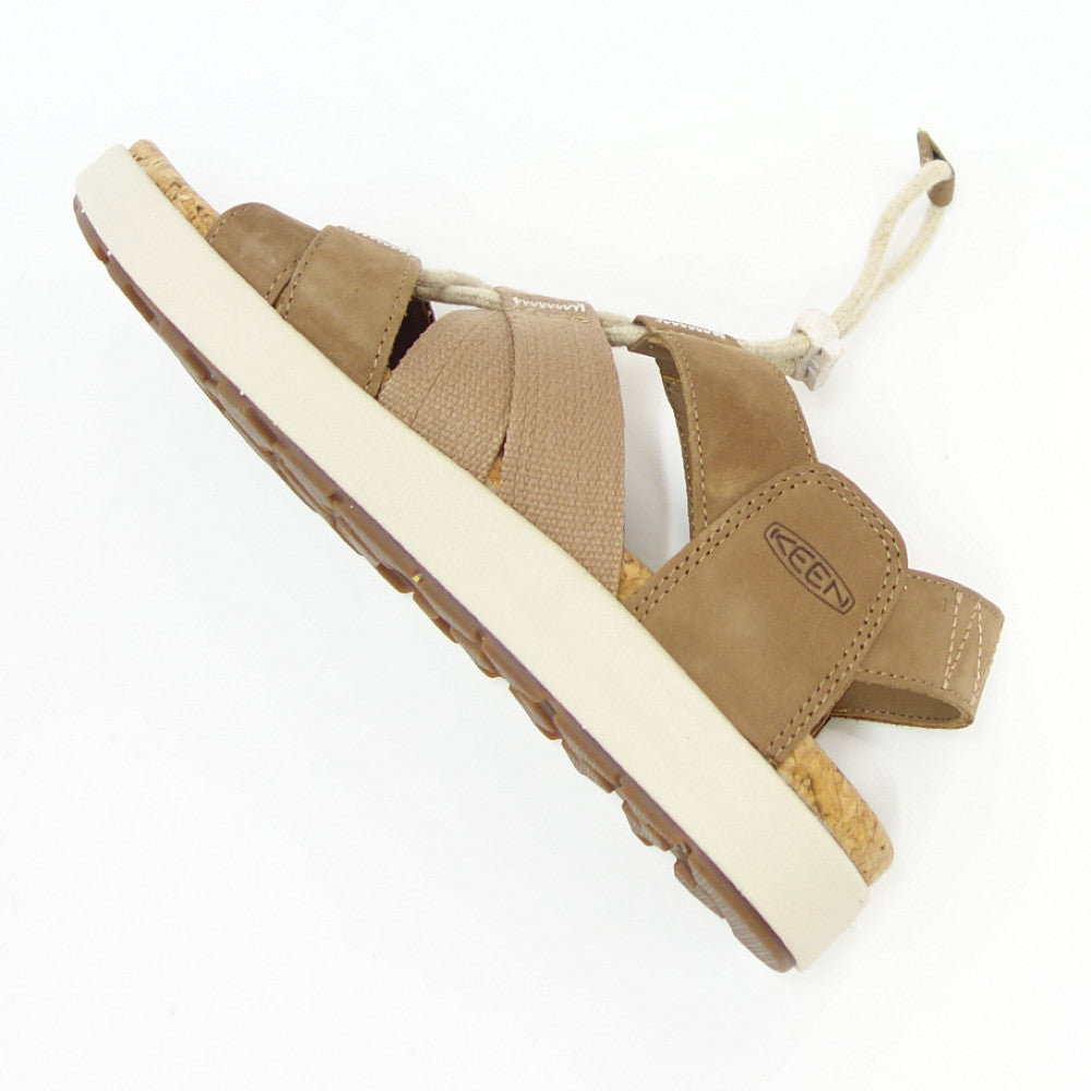 【SALE 30%OFF】 KEEN キーン ELLE MIXED STRAP エル ミックスド ストラップ (レディースサンダル) コンフォートサンダル (FAWN 1027278) (BLACK 1027279 (TOASTED COCONUT 1027280)「靴」
