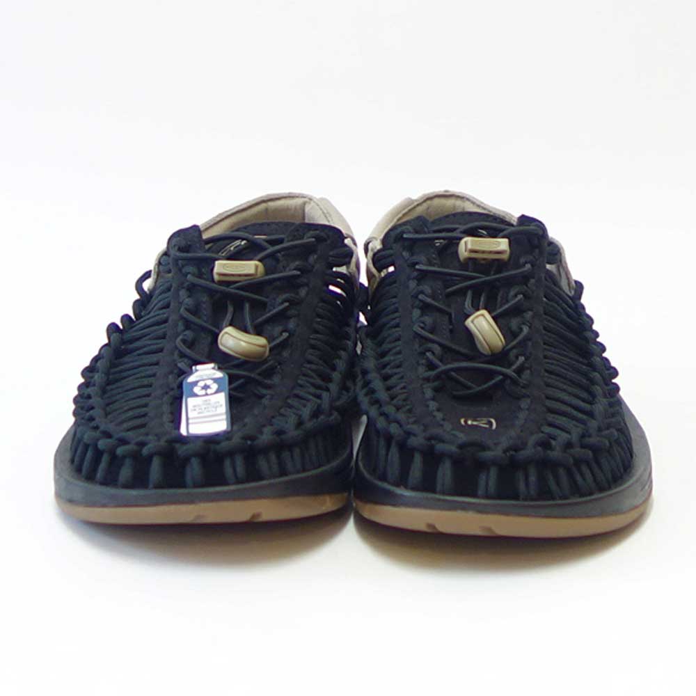 KEEN キーン UNEEK(ユニーク) 1027437(メンズ) カラー:Black / Plaza Taupe スニーカー サンダル アフタースポーツシューズ オフィスシューズ ガーデニングシューズ キャンプシューズ 「靴」