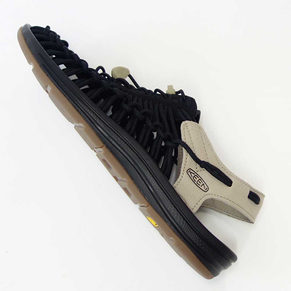 KEEN キーン UNEEK(ユニーク) 1027437(メンズ) カラー:Black / Plaza Taupe スニーカー サンダル アフタースポーツシューズ オフィスシューズ ガーデニングシューズ キャンプシューズ 「靴」