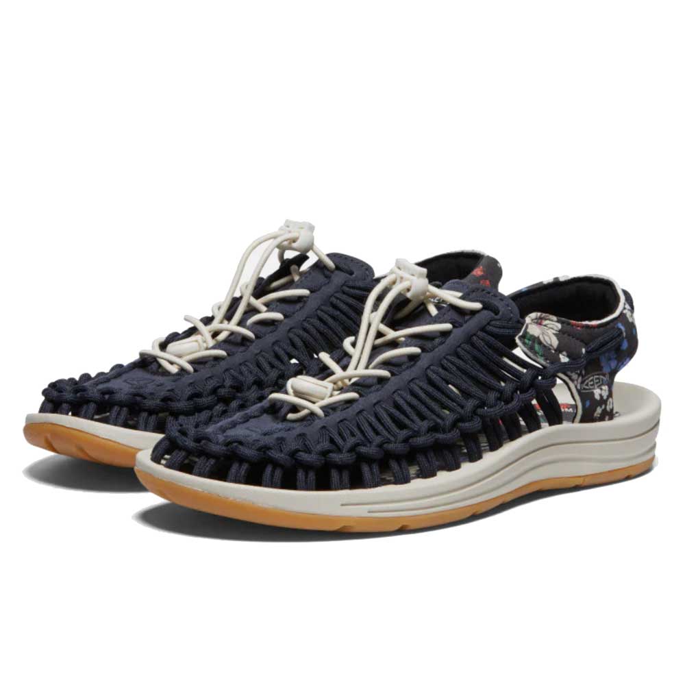 KEEN キーン UNEEK ユニーク (レディース) バックストラップ スリッポン スニーカー サンダル オープンエアー  キャンプ フェス スポーツ レジャー 旅行 (COFFEE 1027441) (SAFARI 1027445) (SKY 1027442) (WHITE 1018698) (BLACK 1014099) 「靴」