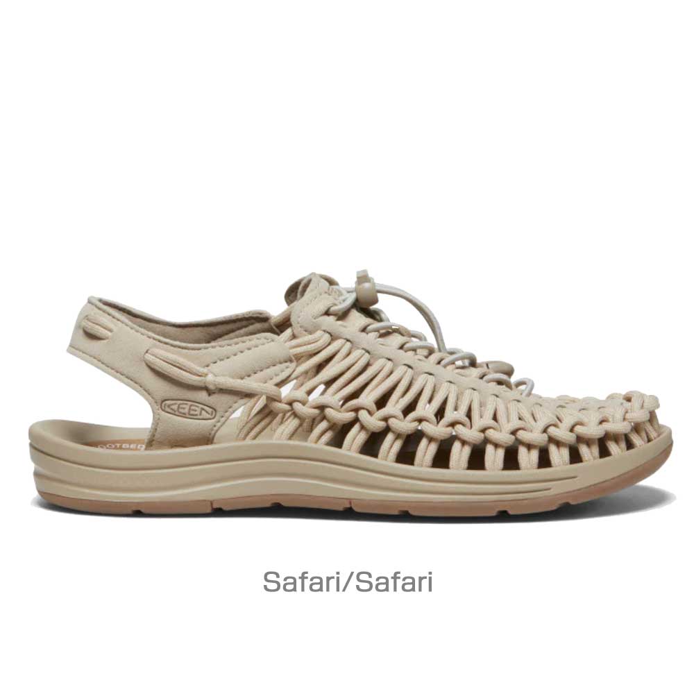 KEEN キーン UNEEK ユニーク (レディース) バックストラップ スリッポン スニーカー サンダル オープンエアー  キャンプ フェス スポーツ レジャー 旅行 (COFFEE 1027441) (SAFARI 1027445) (SKY 1027442) (WHITE 1018698) (BLACK 1014099) 「靴」