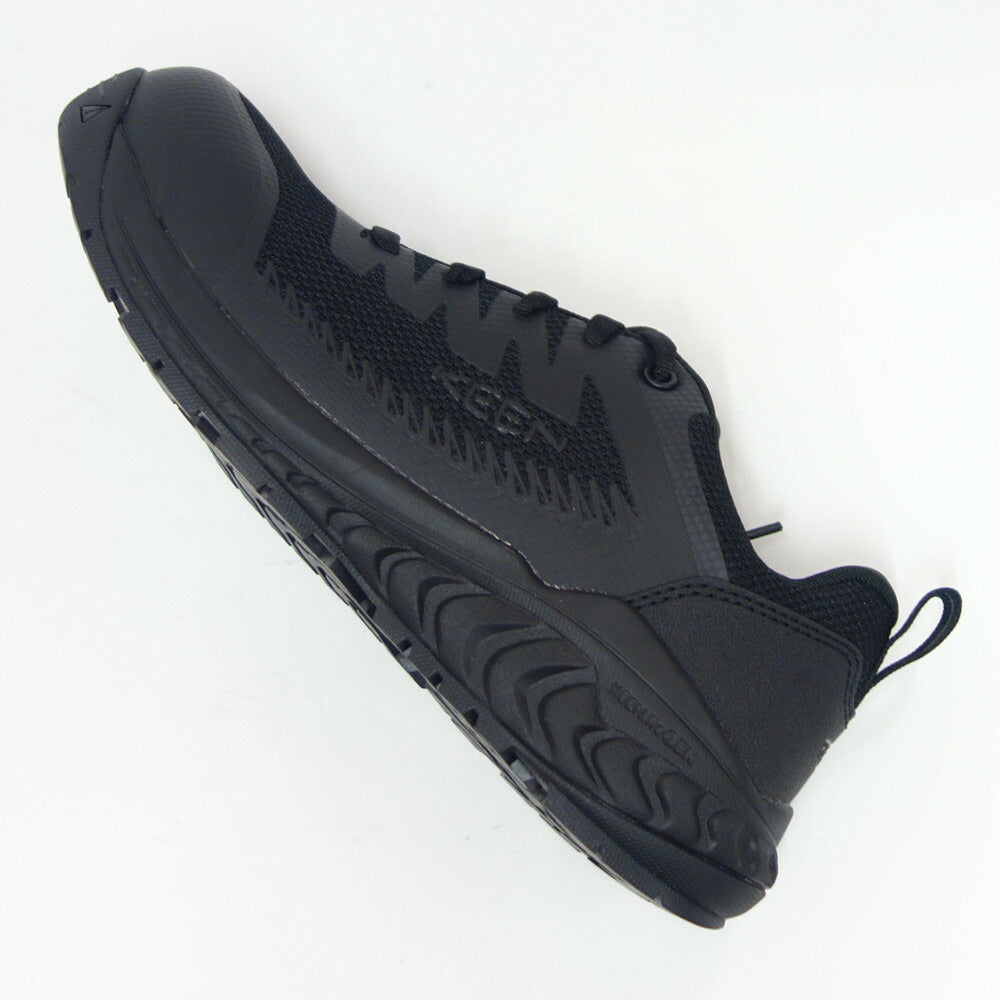 KEEN キーン アルヴァダ ワークシューズ(カーボンファイバートゥ) ワークシューズ 安全靴 1027657(メンズ)カラー:Black/Black 工事現場 アウトドア ウォーキングシューズ ハイキングシューズ「靴」