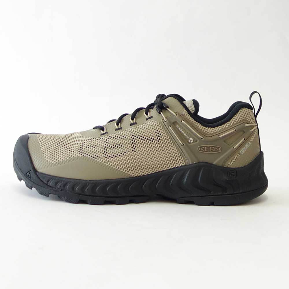 KEEN キーン NXIS EVO WP 1027790 ネクシス エヴォ ウォータープルーフ カラー:Plaza Taupe/Citronelle ライトハイキングシューズ ウォーキング トレッキング トラベル(メンズ)「靴」
