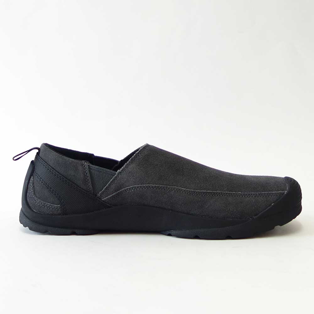 KEEN キーン JASPER SLIP-ON ジャスパー スリップオン スニーカー 1027879(メンズ)カラー:Magnet/Black アウトドアスニーカー ウォーキングシューズ 天然皮革 本革 スエード「靴」