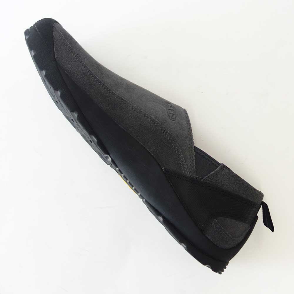 KEEN キーン JASPER SLIP-ON ジャスパー スリップオン スニーカー 1027879(メンズ)カラー:Magnet/Black アウトドアスニーカー ウォーキングシューズ 天然皮革 本革 スエード「靴」