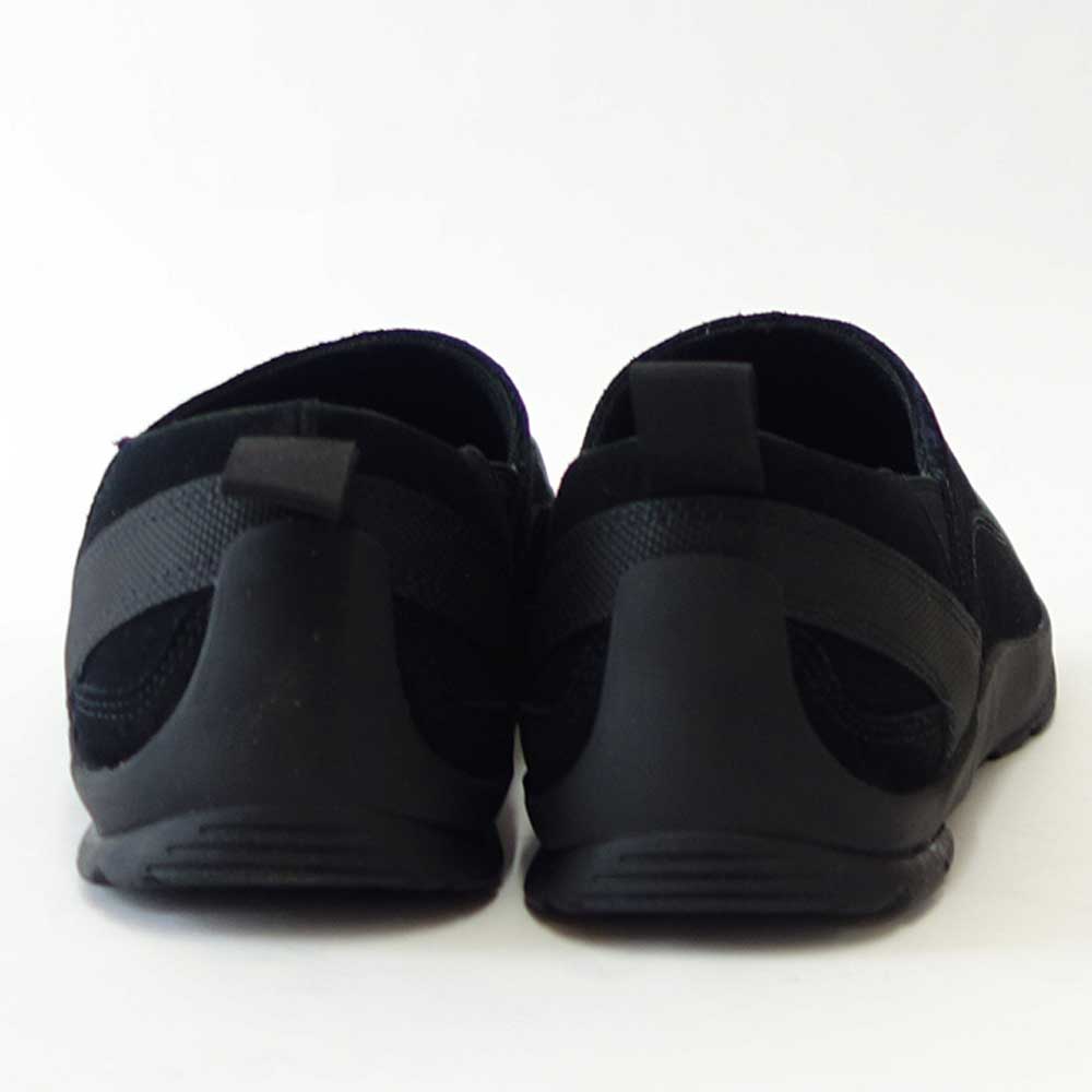 KEEN キーン JASPER SLIP-ON ジャスパー スリップオン スニーカー 1027881(メンズ)カラー:Black/Black アウトドアスニーカー ウォーキングシューズ 天然皮革 本革 スエード「靴」