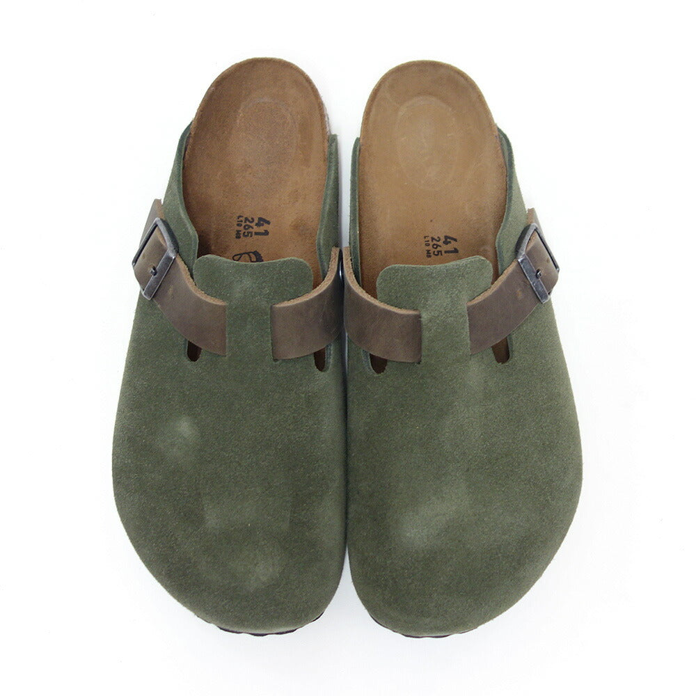 BIRKENSTOCK(ビルケンシュトック)Boston(ボストン)メンズ1028067(スエードレザー/タイム)レギュラーフィットドイツ生まれの快適フットベッド(正規輸入品)「靴」