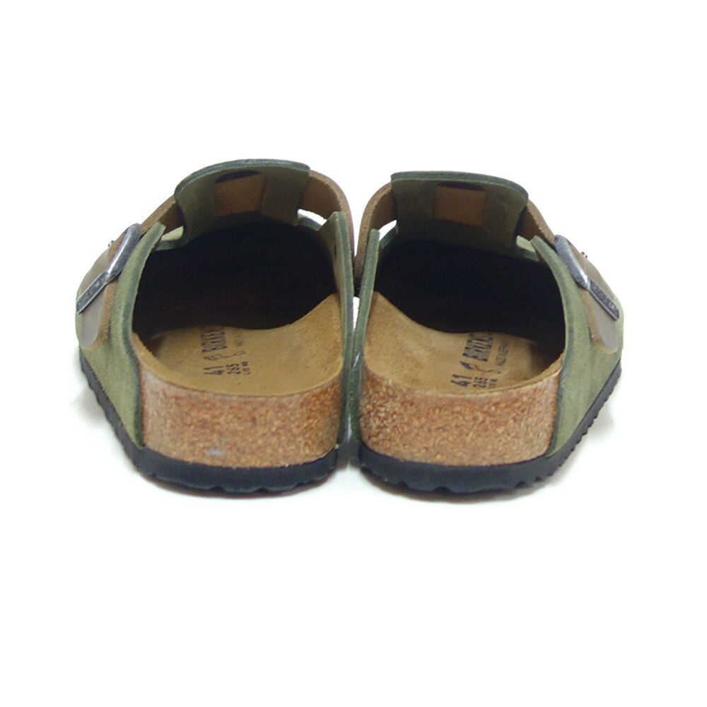 BIRKENSTOCK(ビルケンシュトック)Boston(ボストン)メンズ1028067(スエードレザー/タイム)レギュラーフィットドイツ生まれの快適フットベッド(正規輸入品)「靴」
