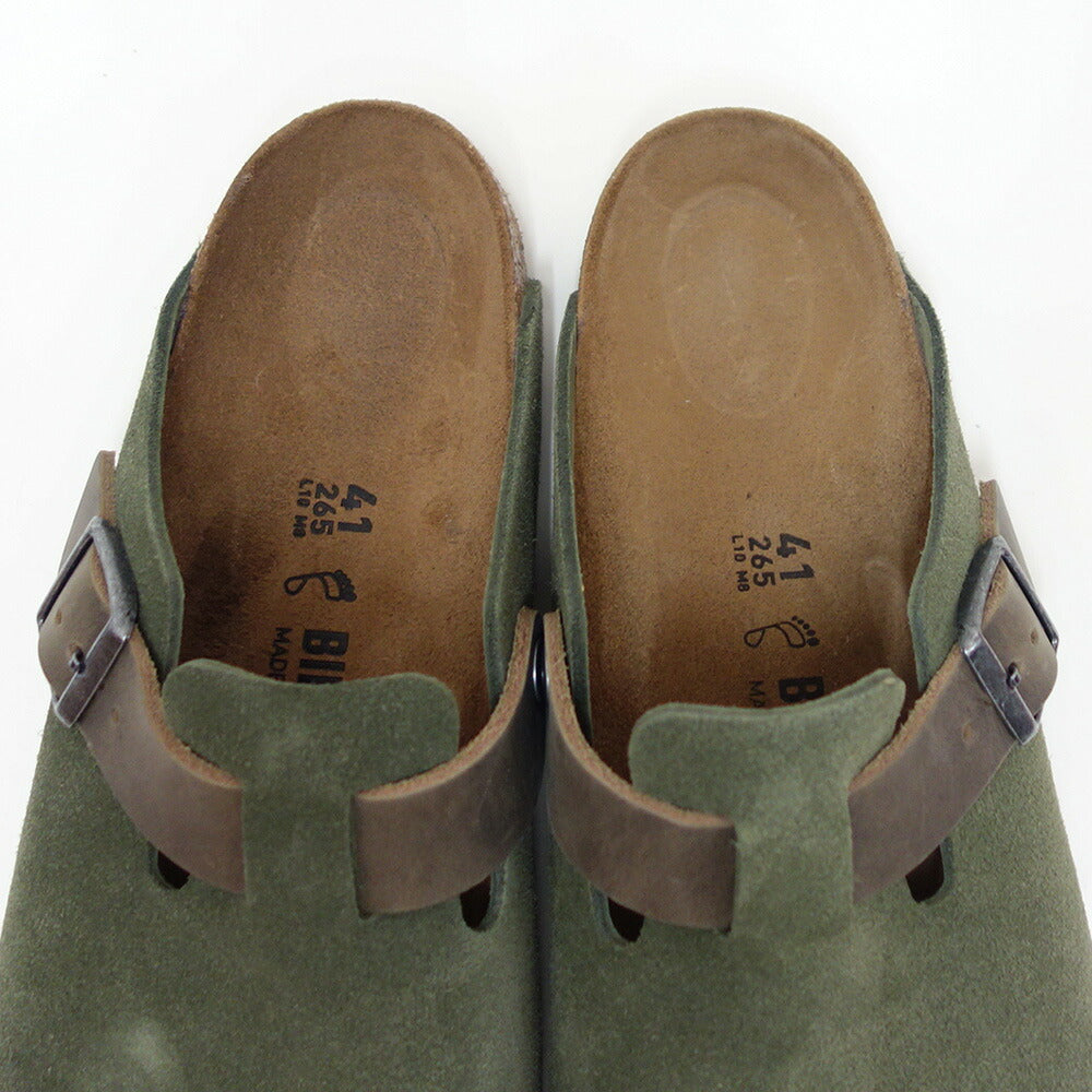 BIRKENSTOCK(ビルケンシュトック)Boston(ボストン)メンズ1028067(スエードレザー/タイム)レギュラーフィットドイツ生まれの快適フットベッド(正規輸入品)「靴」