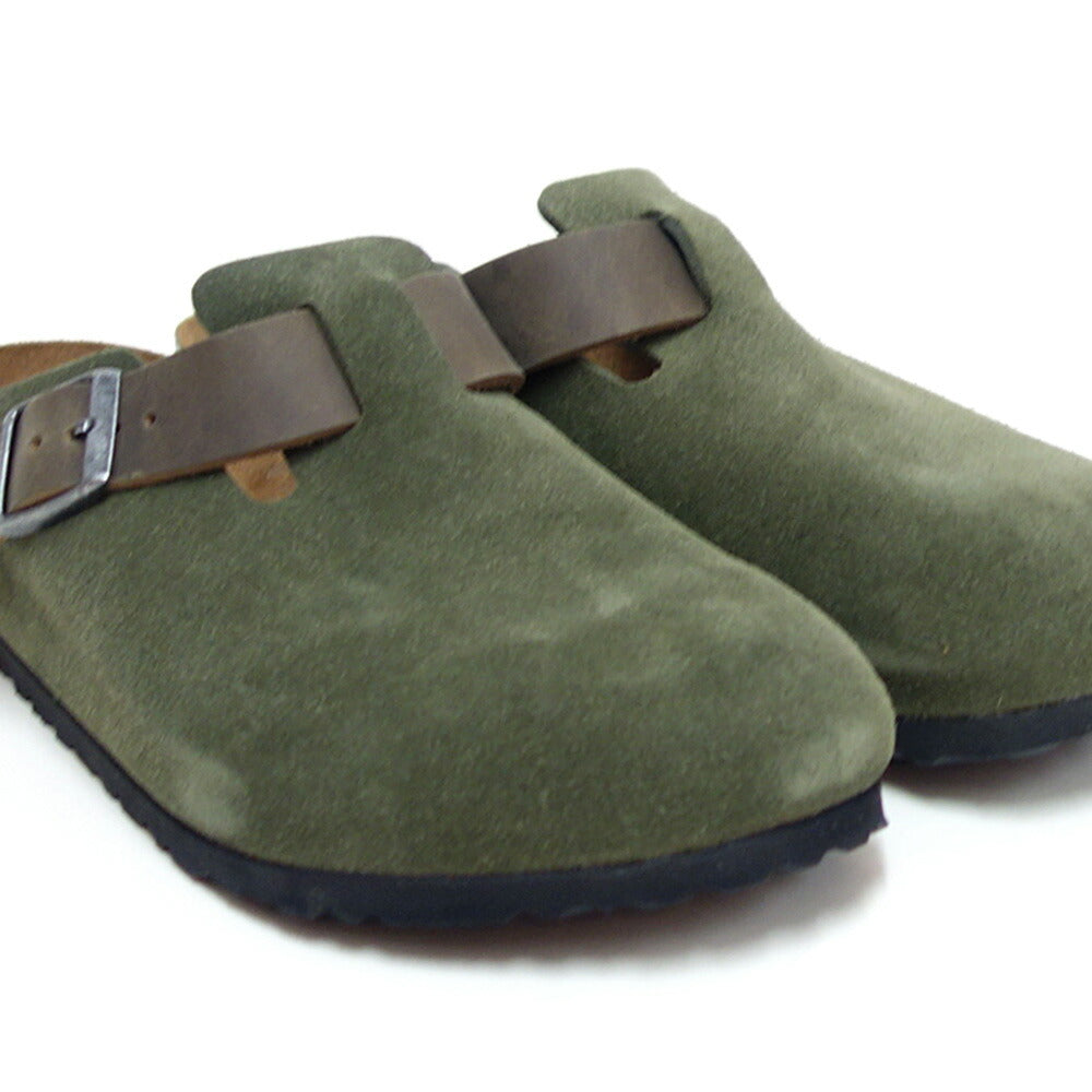 BIRKENSTOCK(ビルケンシュトック)Boston(ボストン)メンズ1028067(スエードレザー/タイム)レギュラーフィットドイツ生まれの快適フットベッド(正規輸入品)「靴」