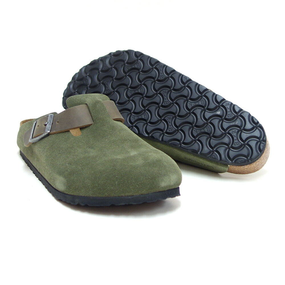 BIRKENSTOCK(ビルケンシュトック)Boston(ボストン)メンズ1028067(スエードレザー/タイム)レギュラーフィットドイツ生まれの快適フットベッド(正規輸入品)「靴」