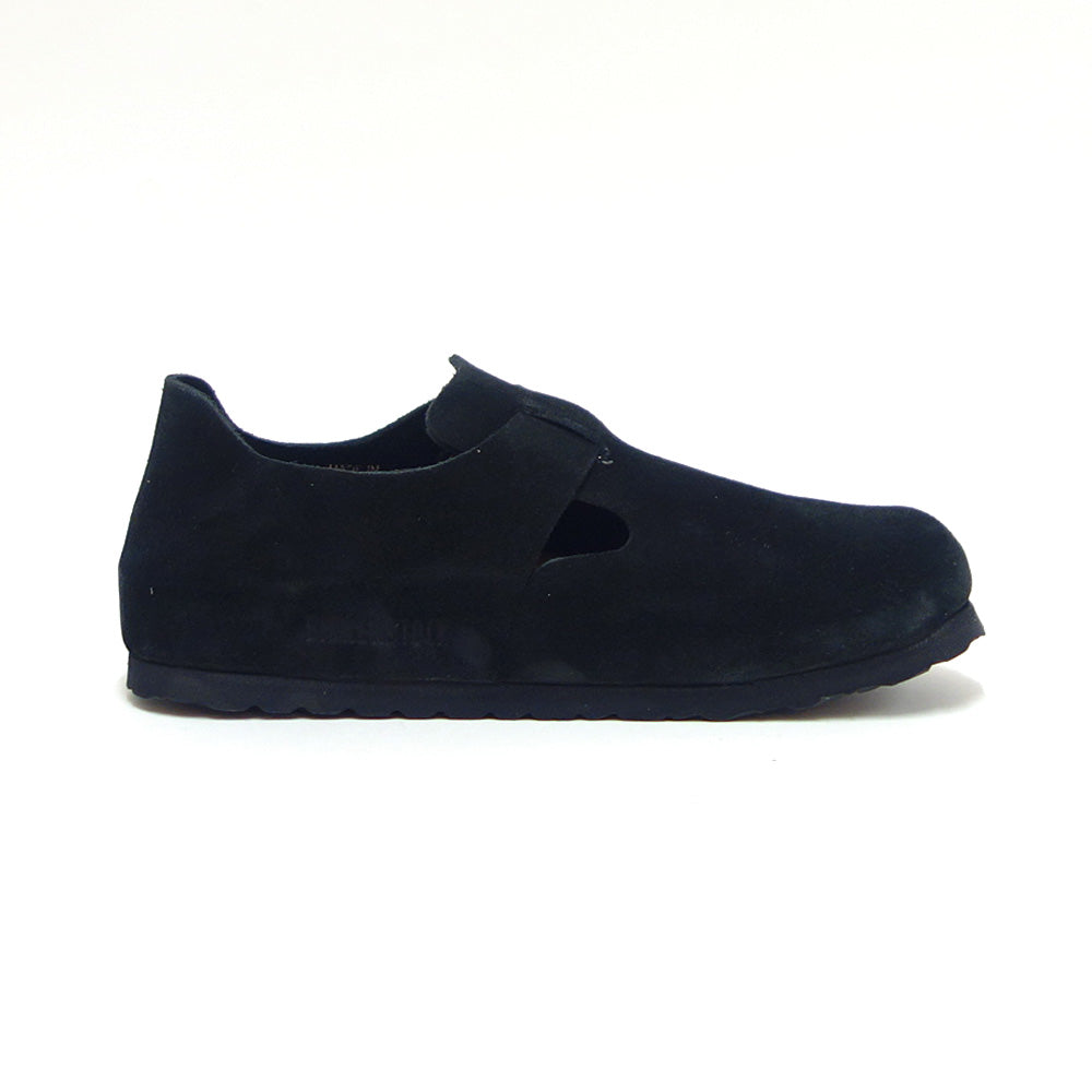 BIRKENSTOCKビルケンシュトックLONDON(ロンドン)ナローフィット(幅狭)ユニセックス1028078(スエードレザー/ブラック)ドイツ生まれの快適シューズ「靴」
