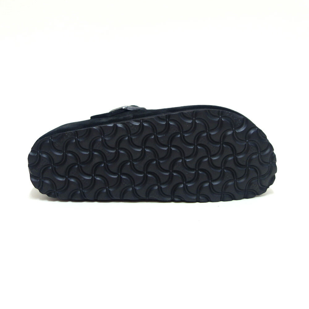 BIRKENSTOCKビルケンシュトックLONDON(ロンドン)ナローフィット(幅狭)ユニセックス1028078(スエードレザー/ブラック)ドイツ生まれの快適シューズ「靴」