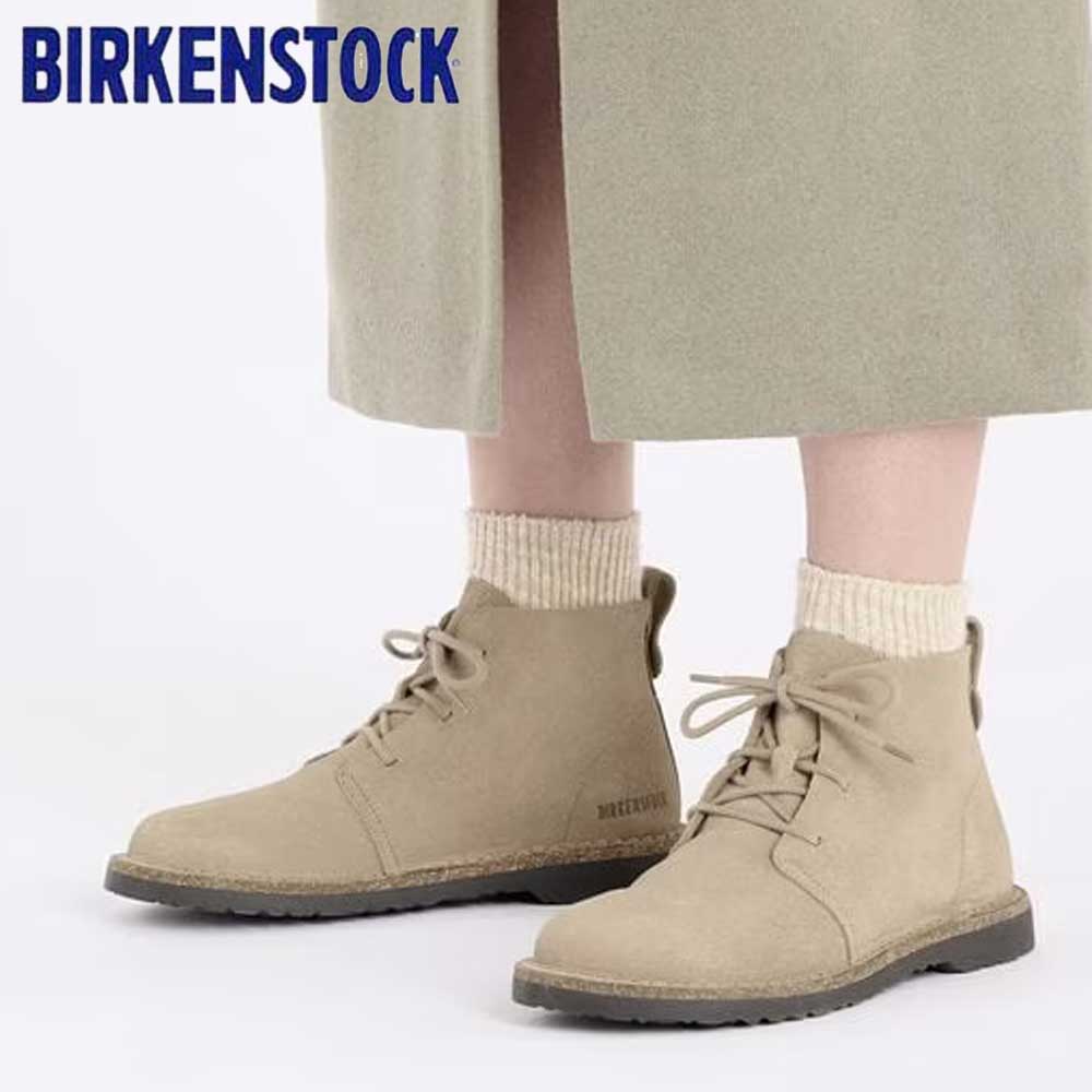 ビルケンシュトック BIRKENSTOCK Uppsala Mid（アップサラ ミッド） レディース（幅狭） 1028156（スエードレザー／トープ）  ショートブーツ コンフォート フラットシューズ「靴」