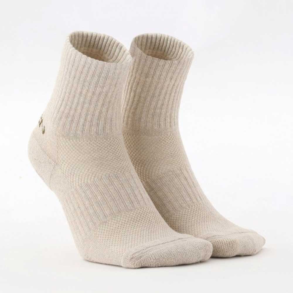 KEEN キーン ワシ ソックス クウォーター (ユニセックス) カラー:Beige(1028190) ・ Grey(1028191) ・ Blue/Brown(1028192) ・ Green/Beige(1028193) 日本製 靴下 アウトドア ウォーキング ハイキング