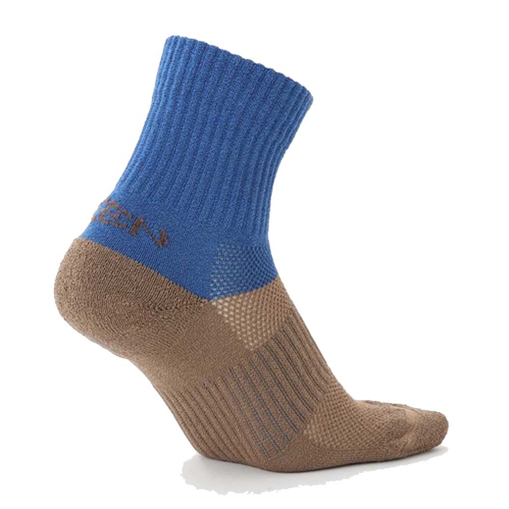 KEEN キーン ワシ ソックス クウォーター (ユニセックス) カラー:Beige(1028190) ・ Grey(1028191) ・ Blue/Brown(1028192) ・ Green/Beige(1028193) 日本製 靴下 アウトドア ウォーキング ハイキング