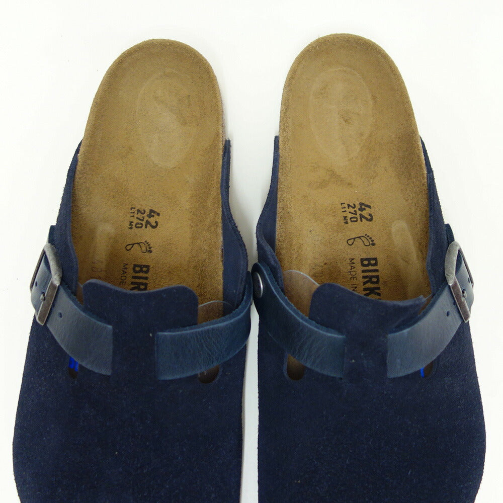 BIRKENSTOCK(ビルケンシュトック)Boston(ボストン)メンズ1028210(スエードレザー/ミッドナイト)レギュラーフィットドイツ生まれの快適フットベッド(正規輸入品)「靴」