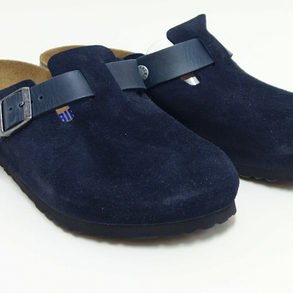 BIRKENSTOCK(ビルケンシュトック)Boston(ボストン)メンズ1028210(スエードレザー/ミッドナイト)レギュラーフィットドイツ生まれの快適フットベッド(正規輸入品)「靴」